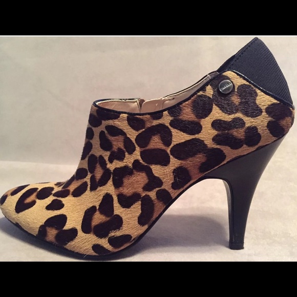 calvin klein cheetah shoes